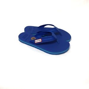 Hunter flip flops Blue